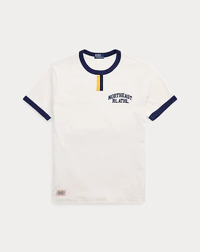 Standard Fit Slub Jersey Graphic T-Shirt