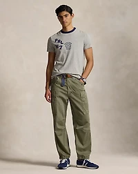Standard Fit Logo Jersey T-Shirt