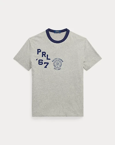 Standard Fit Logo Jersey T-Shirt