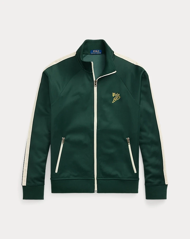 Embroidered Tricot Track Jacket