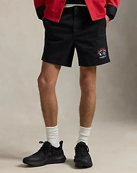 6-Inch Polo Prepster Embroidered Short