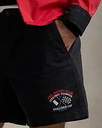 6-Inch Polo Prepster Embroidered Short