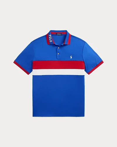 Classic Fit Striped Soft Cotton Polo