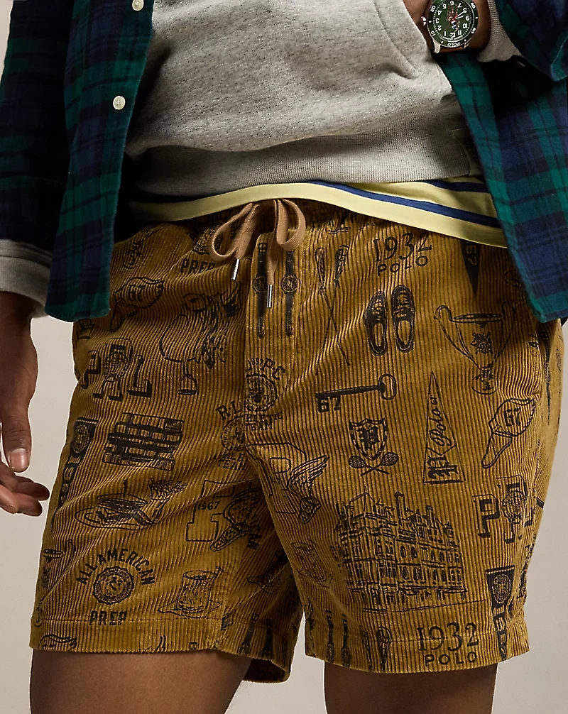 6-Inch Polo Prepster Corduroy Short