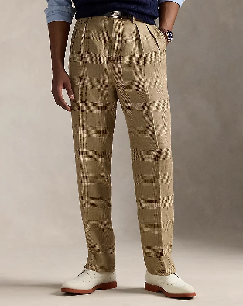 Whitman Relaxed Fit Glen Plaid Pant