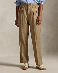 Whitman Relaxed Fit Glen Plaid Pant