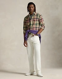 Classic Fit Plaid Shirt