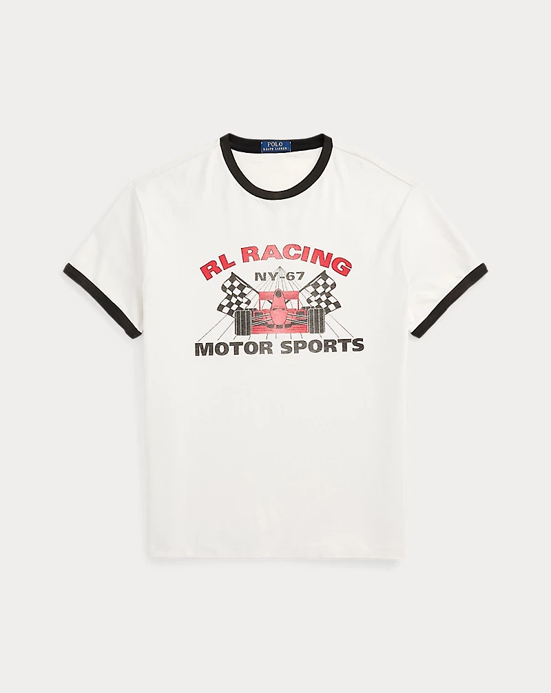 Classic Fit Jersey Graphic T-Shirt
