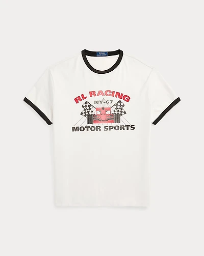 Classic Fit Jersey Graphic T-Shirt