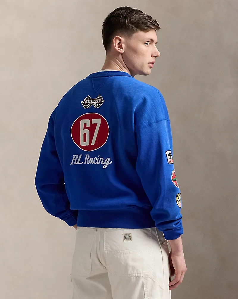 Vintage Fit Fleece Graphic Sweatshirt