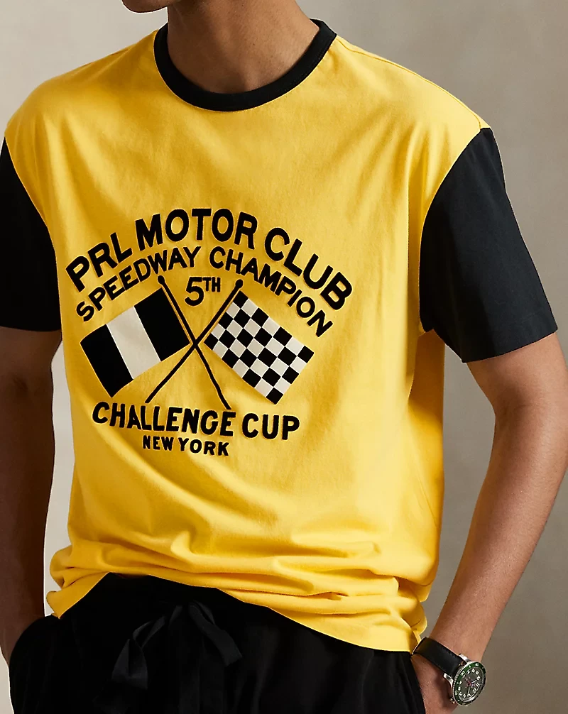 Classic Fit Jersey Graphic T-Shirt