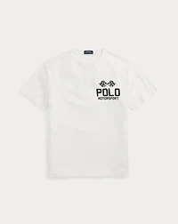 Classic Fit Slub Jersey Graphic T-Shirt