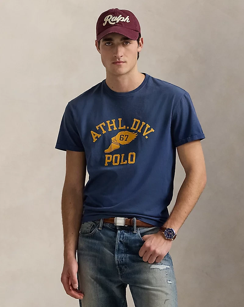 Classic Fit Logo Jersey T-Shirt