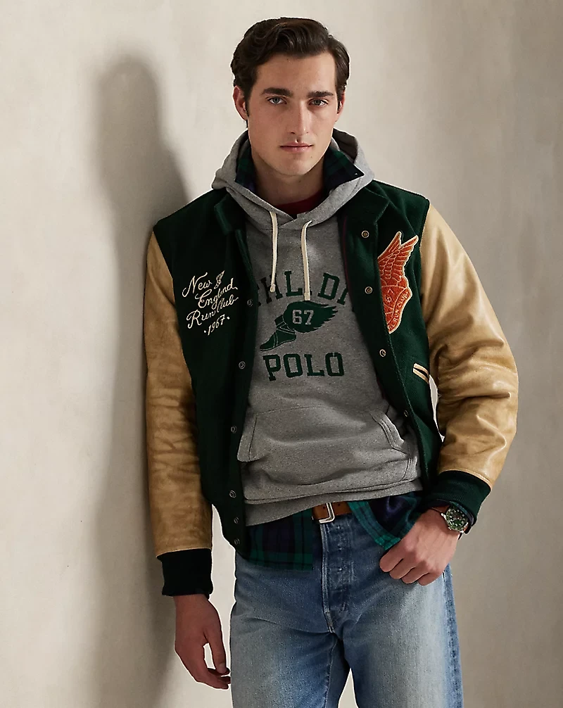 Logo Fleece Hoodie