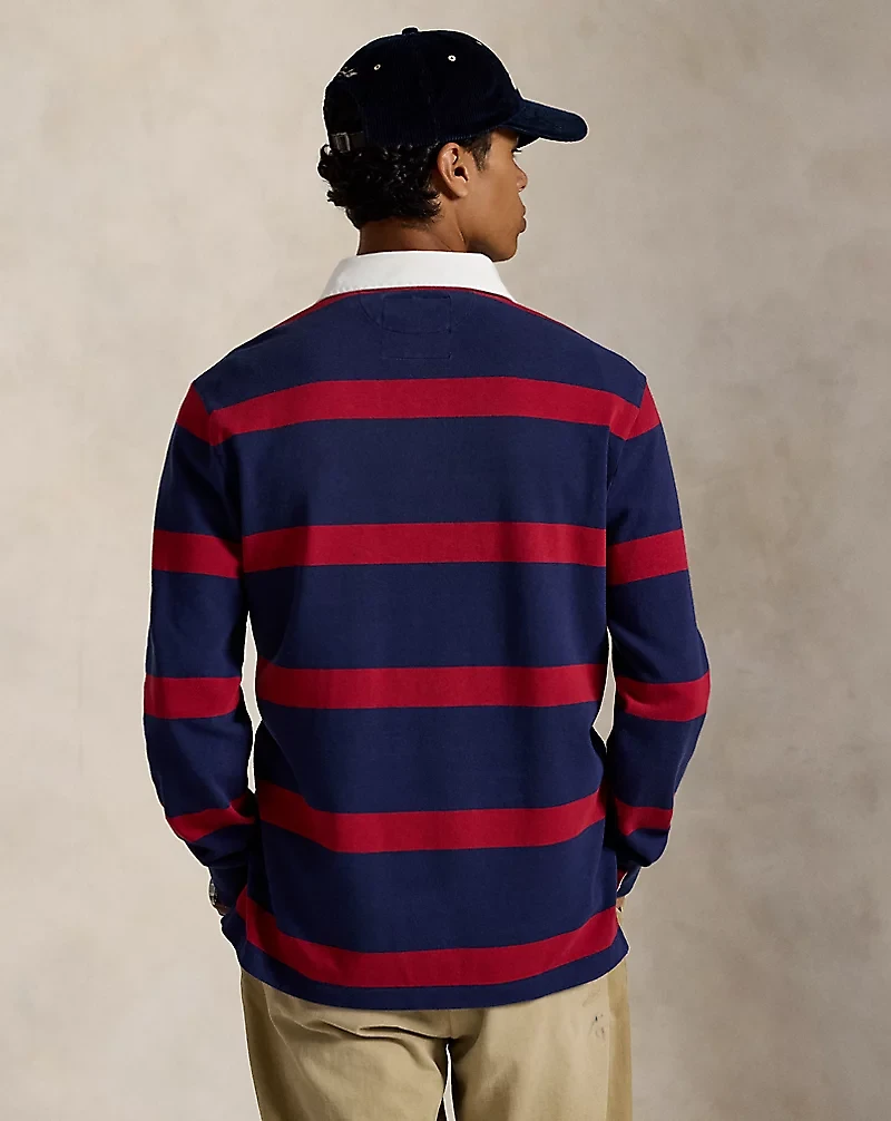 Classic Fit Embroidered Rugby Shirt