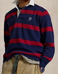 Classic Fit Embroidered Rugby Shirt
