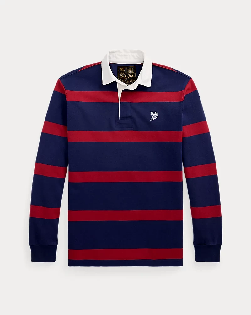 Classic Fit Embroidered Rugby Shirt