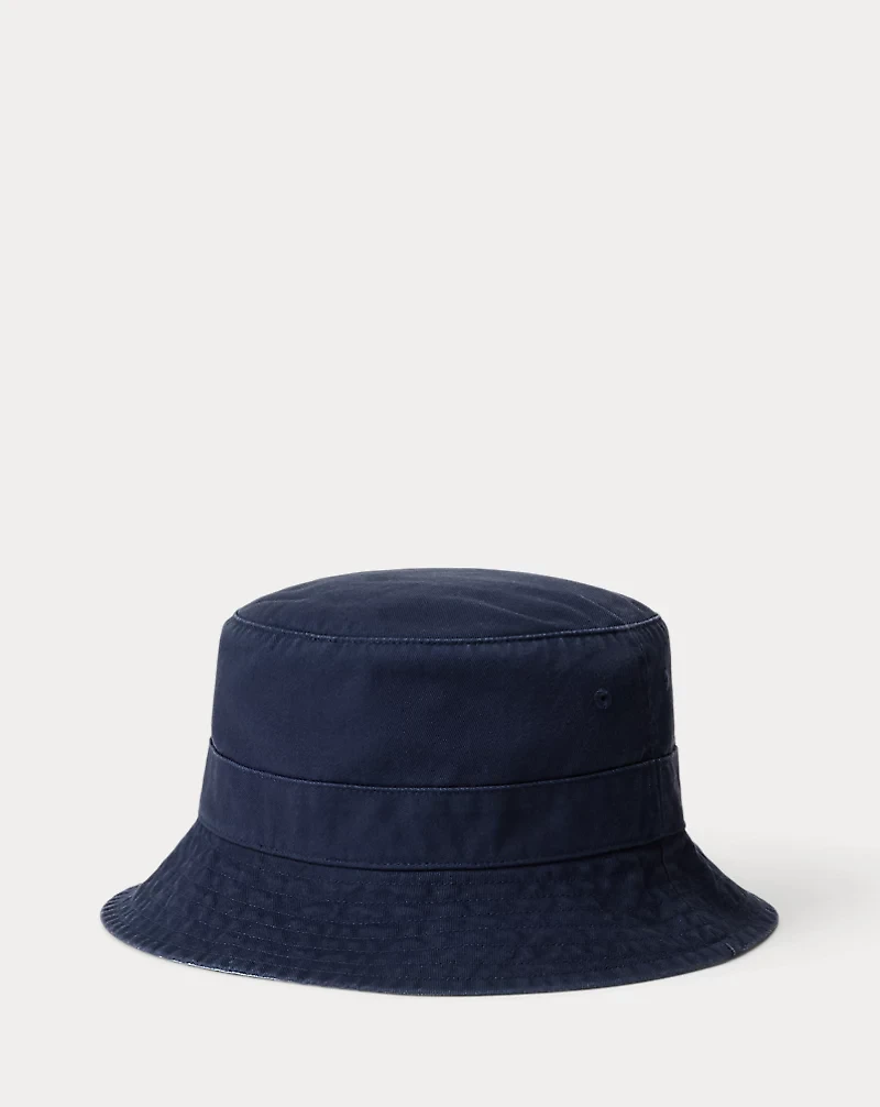 Polo Bear Twill Bucket Hat