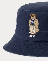 Polo Bear Twill Bucket Hat