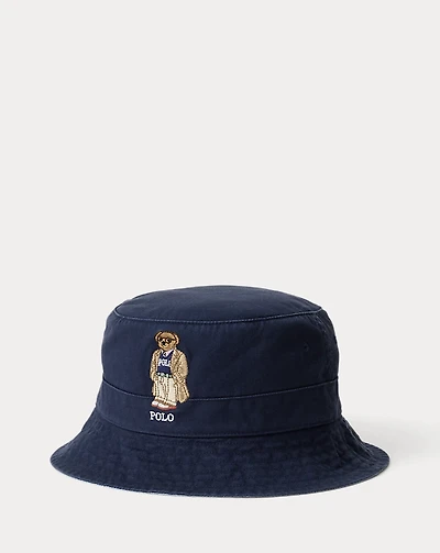 Polo Bear Twill Bucket Hat