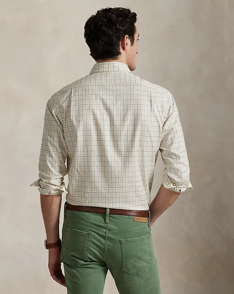 Classic Fit Tattersall Twill Shirt