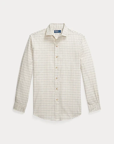 Classic Fit Tattersall Twill Shirt