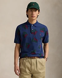 Classic Fit P-Wing Mesh Polo Shirt