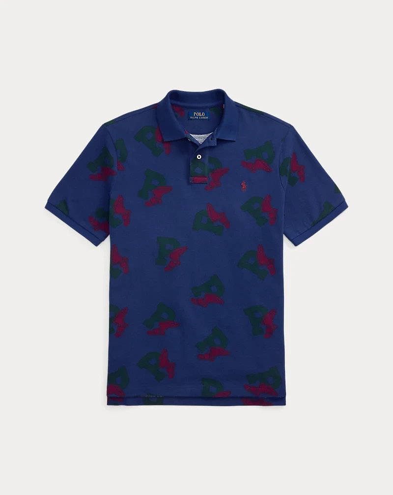 Classic Fit P-Wing Mesh Polo Shirt
