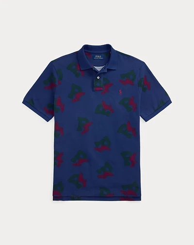 Classic Fit P-Wing Mesh Polo Shirt