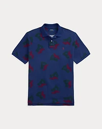 Classic Fit P-Wing Mesh Polo Shirt