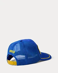 Racing-Patch Twill Trucker Cap