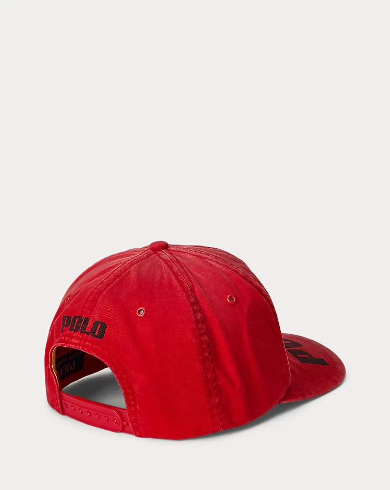 Racing-Patch Twill Ball Cap