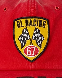 Racing-Patch Twill Ball Cap