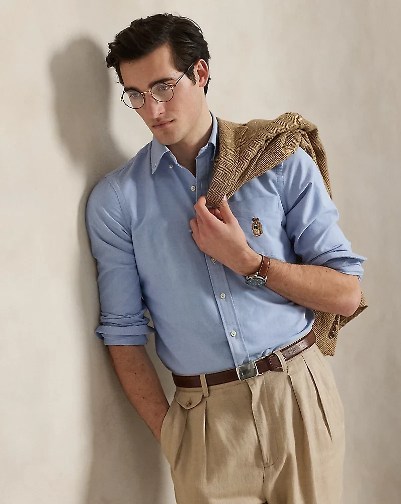 Classic Fit Polo Bear Oxford Shirt