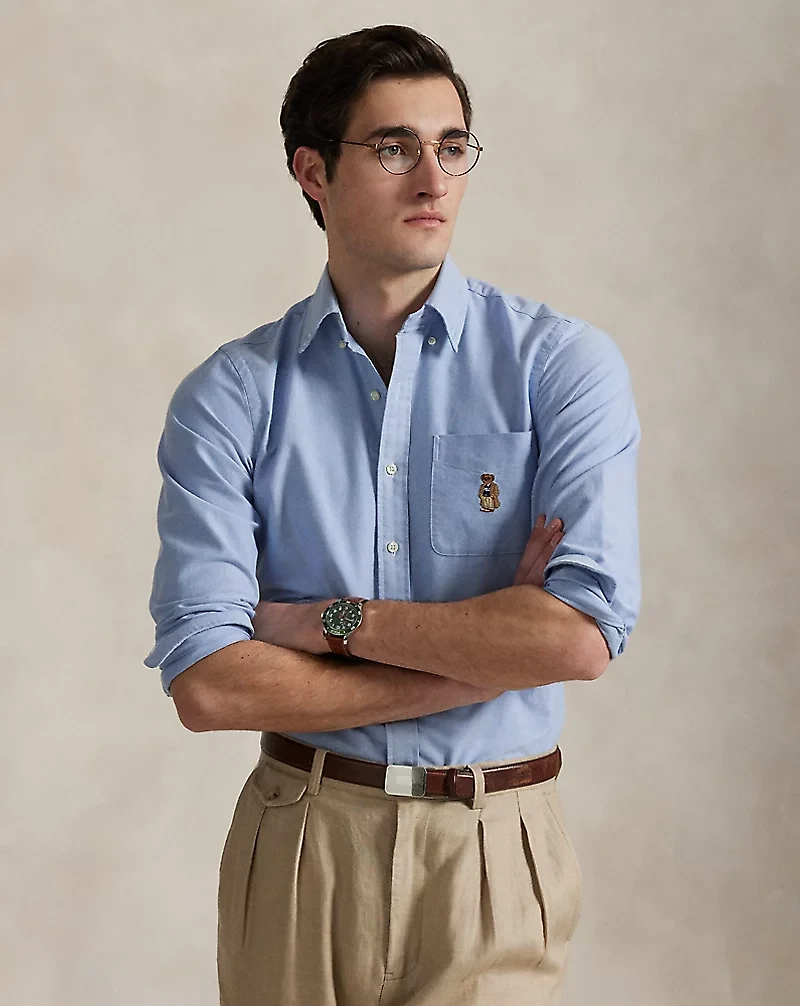 Classic Fit Polo Bear Oxford Shirt
