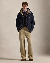 Faille Hooded Anorak