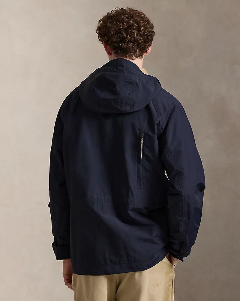 Faille Hooded Anorak