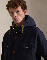 Faille Hooded Anorak