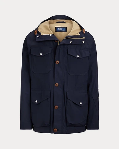 Faille Hooded Anorak