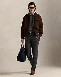 Suede Utility Jacket