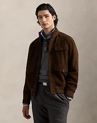 Suede Utility Jacket