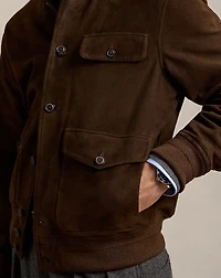 Suede Utility Jacket