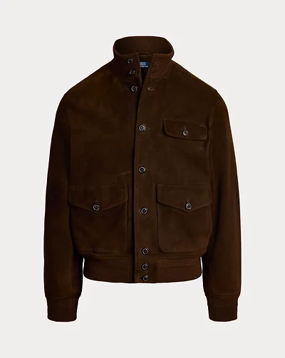 Suede Utility Jacket