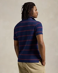 Classic Fit Bear Mesh Polo Shirt