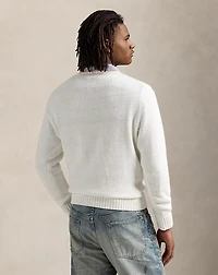 Polo Bear Cotton-Linen Sweater