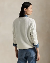 Polo Bear Cotton-Linen Sweater