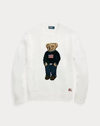 Polo Bear Cotton-Linen Sweater