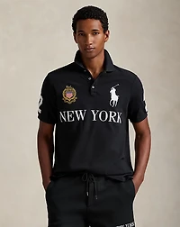 Classic Fit New York Mesh Polo Shirt