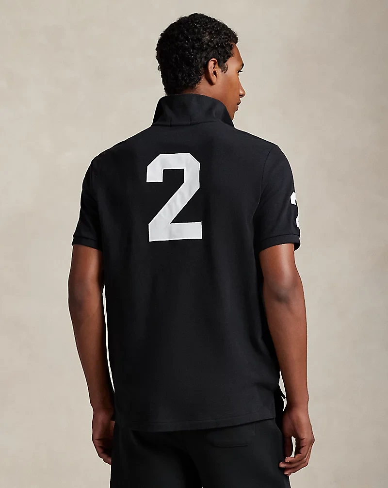 Classic Fit New York Mesh Polo Shirt