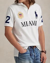 Classic Fit Miami Mesh Polo Shirt